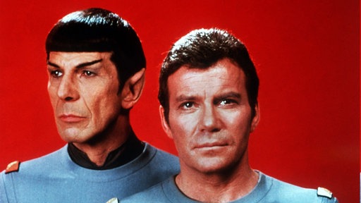 William Shatner und Leonard Nimoy im Jahr 1979