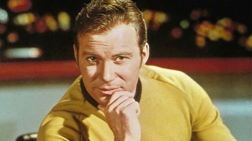 William Shatner  in der Rolle des "Captain Kirk"