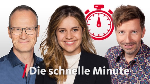 Das WDR 2 Moderations-Team am Nachmittag: Thomas Bug, Michelle Fausten und Thorsten Schorn