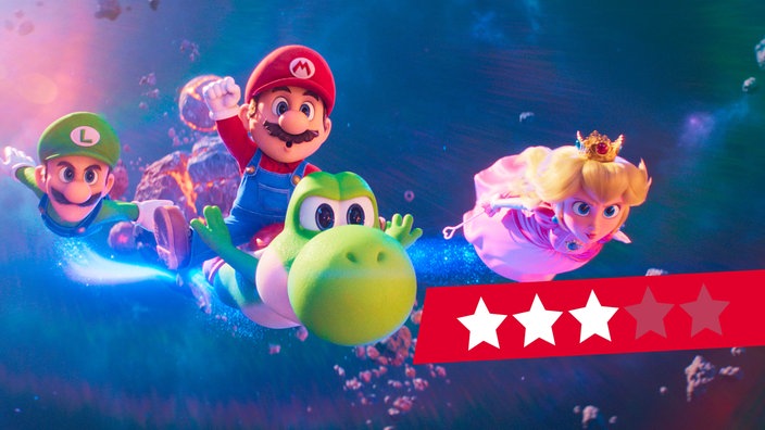 Szene aus "Der Super Mario Galaxy Film"