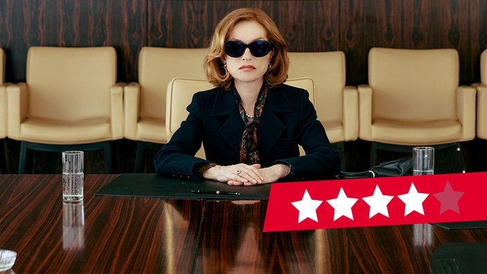 Isabelle Huppert als Marianne Farrère in einer Szene des Films "Die reichste Frau der Welt"