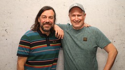 Matti Klemm und WDR 2 Moderator Olli Briesch