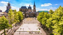 Archimedischer Sandkasten in Aachen
