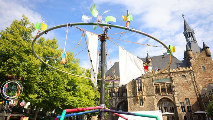 Archimedischer Sandkasten in Aachen