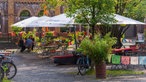 Kaltgetränk mit Aussicht: Elmores Biergarten