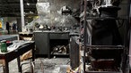 DASA-Ausstellung "Feuer": Ausgebrannte Küche