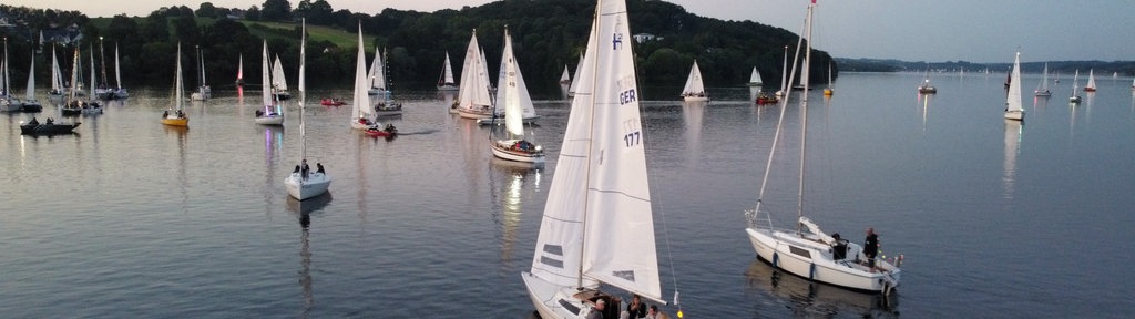  Mittsommer(nacht)segeln im Westen: Möhnesee