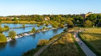 Ruhrtalradweg - Ruhrwehr bei Hattingen