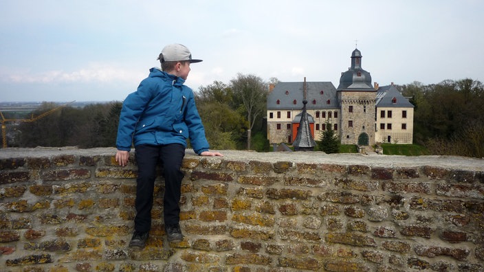 Blick auf Schloss Liedberg