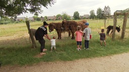 Kinder im Tierpark Weeze
