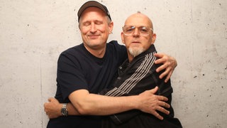 Thomas D mit WDR 2 Moderator Olli Briesch