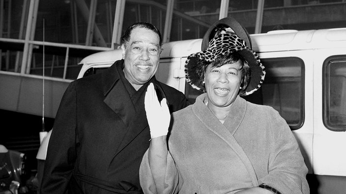 Ella Fitzgerald und Duke Ellington 1966