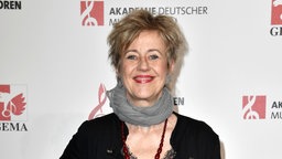 ris ter Schiphorst lächelt bei der 11. Verleihung des Deutschen Musikautorenpreises 2019 im Hotel Ritz Carlton in Berlin beim 14.03.2019.