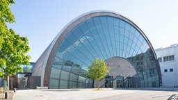 Stadthalle Bielefeld, multifunktionale Kongress-, Kultur- und Veranstaltungshalle.
