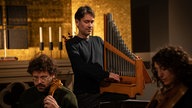 Das Ensemble TASTO SOLO beim Konzert in der Kreuzkirche