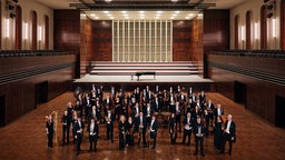 Das Orchester "Bielefelder Philharmoniker".