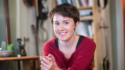 Die US-amerikanische Komponistin und Geigerin Caroline Shaw.