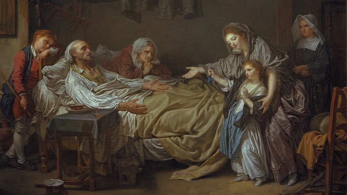 “Die barmherzige Dame”, 1775 (J.B.Greuze)