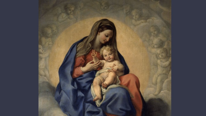 Die Jungfrau und das Kind in der Herrlichkeit (Carlo Maratta)