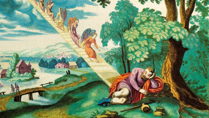 Merian, Jakobs Traum von Himmelsleiter