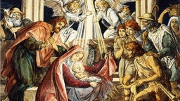 Holzschnitt "Christi Geburt" (Julius Schnorr von Carolsfeld)