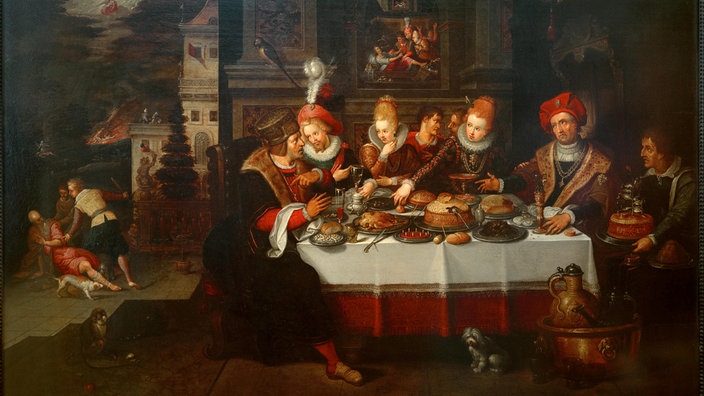 Der Reiche und der arme Lazarus - F. Francken II.