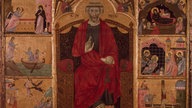 Meister des Hl. Petrus, Petrus auf dem Thron
