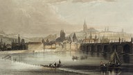 Prag, um 1850, Payne nach Bibby