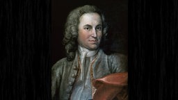 Der Komponist Johann Sebastian Bach auf einem Ölgemälde von Johann Ernst Rentsch d. Ä. (um 1715)