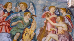Fresko musizierende Engel, Italien