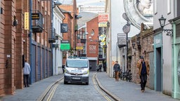 Straße in Belfast