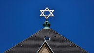 Davidstern auf der Kölner Synagoge