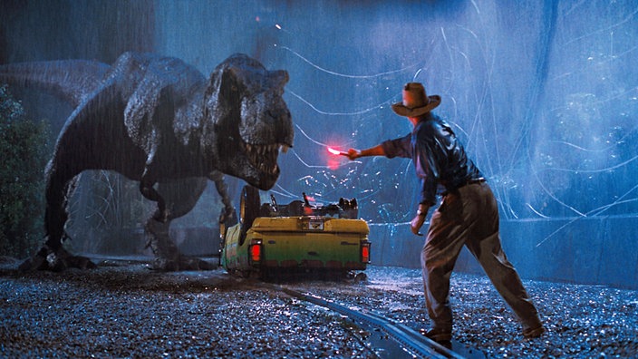 Filmszene aus "Jurassic Park" (1993)