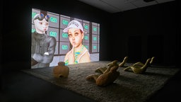 Jon Rafman, Main Stream Media, Ausstellungsansicht, Kunstsammlung Nordrhein-Westfalen 2026