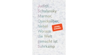 Buchcover "Marmor, Quecksilber, Nebel" von Judith Schalansky.
