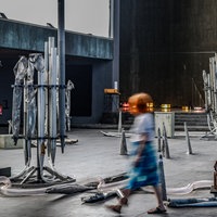 Teile mehrerer defekter Kirchenorgeln in der Liebfrauenkirche Duisburg.