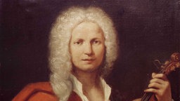 Das Gemälde von Francois Morellon La Cave aus dem Jahr 1723 zeigt Antonio Vivaldi.