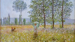Claude Monet - Unter den Pappeln bei Sonne