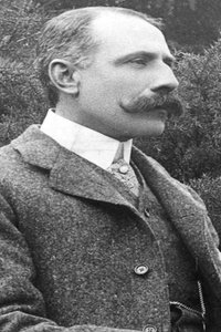 Portrait von Edward Elgar