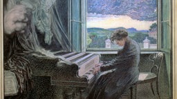 Allegorie Beethovens als musikalisches Genie (S.W. Hampel)