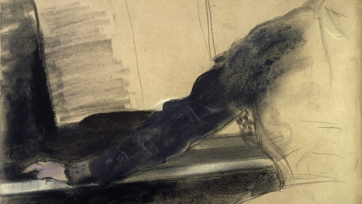 E.Degas, Studie zu Madame Camus au piano