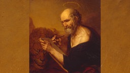 Das Beitragsbild des WDR3 Vesper "Der Evangelist Markus" zeigt das Ölgemälde "Mark the Evangelist" von Vladimir Borovikovsky