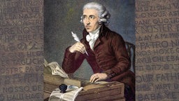 Das Beitragsbild der WDR3 Vesper "Fremdsprachig – muttersprachlich – mehrsprachig" zeigt ein Porträt des Komponisten Joseph Haydn.