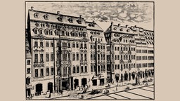 Das Beitragsbild der WDR3 Vesper "Musik macht Schule & Im Studententon" zeigt das Collegium Musicum in der Katharinenstrasse in Leipzig.