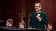 Eindrücke vom Festkonzert von "WDR 3 - Musik hilft!" aus dem WDR Funkhaus mit Eckart von Hirschhausen.