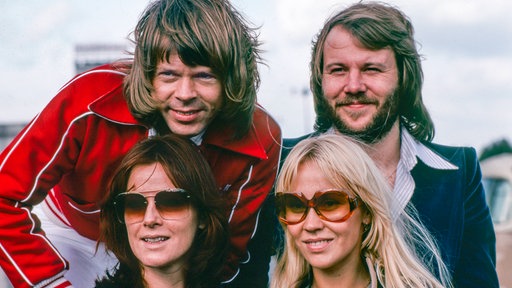 Popgruppe Abba 1976