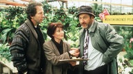 Hartmut Becker, Christine Wodetzky und Manfred Krug in "Liebling Kreuzberg"