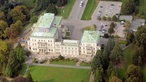 Villa Hügel aus der Vogelperspektive