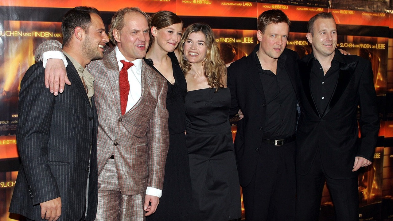 Anke Engelke mit Moritz Bleibtreu, Uwe Ochsenknecht, Alexandra Maria Lara, Justus von Dohnanyi und Heino Ferch 