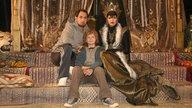 Anke Engelke mit Moritz Bleibtreu und Karl Alexander Seidel